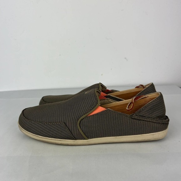 Olukai Waialua Mesh Slip On Mustang/Melon Womens Size: 9.5 - Picture 3 of 10